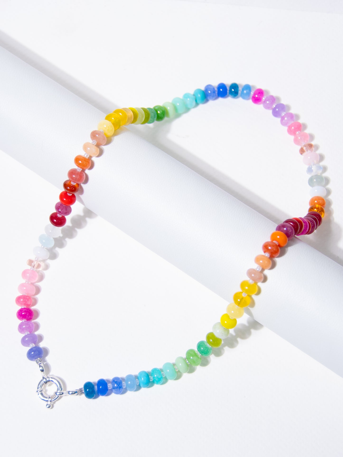 Rainbow Crystal Necklace 1