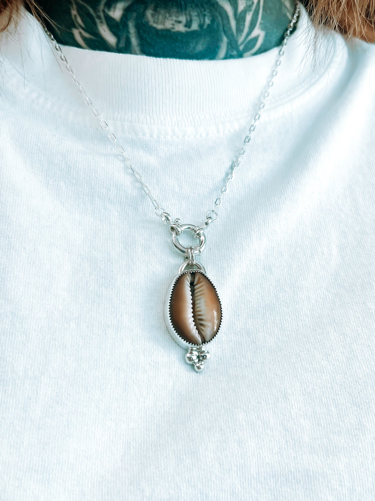 Natural Cowrie Shell Necklace