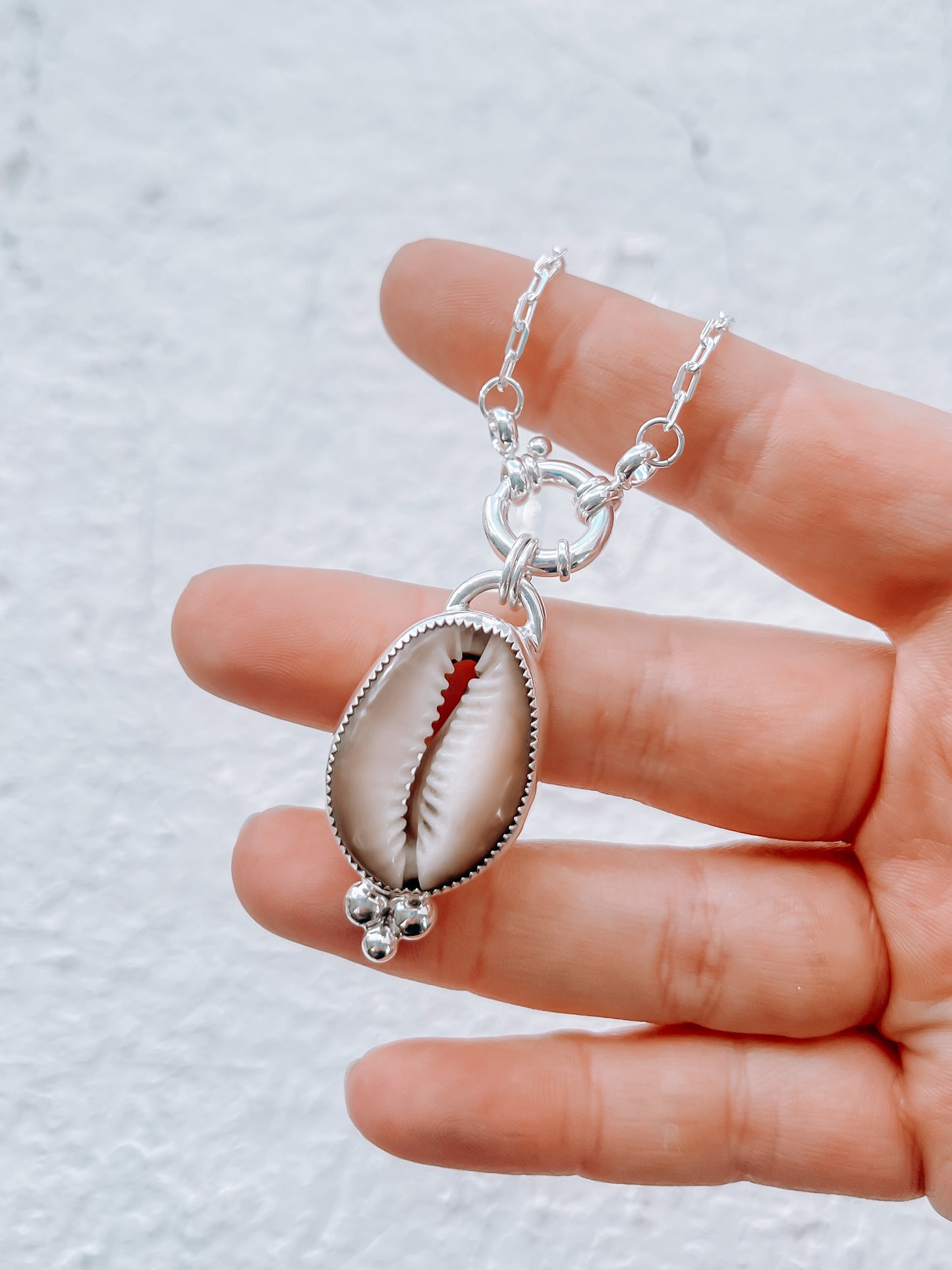 Natural Cowrie Shell Necklace