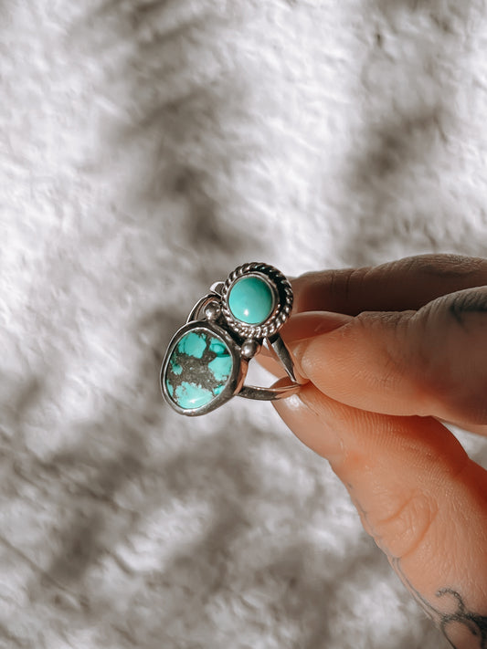 Double Turquoise Ring (8)