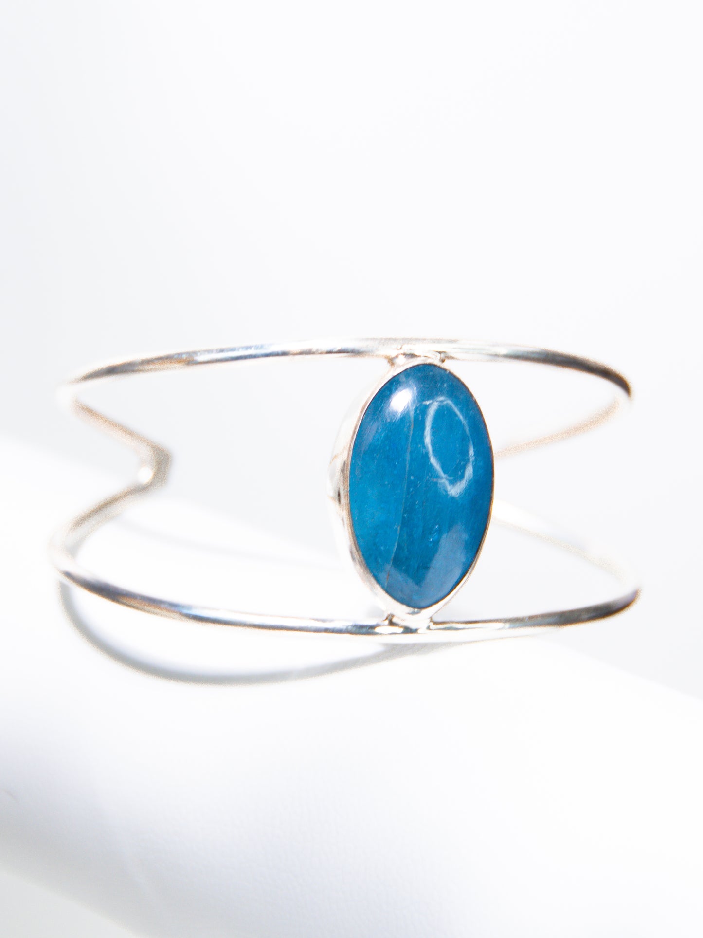 Aquamarine Cuff Bracelet