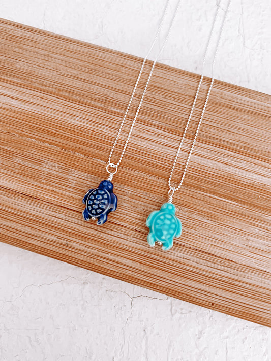 Ceramic Turtle Necklace