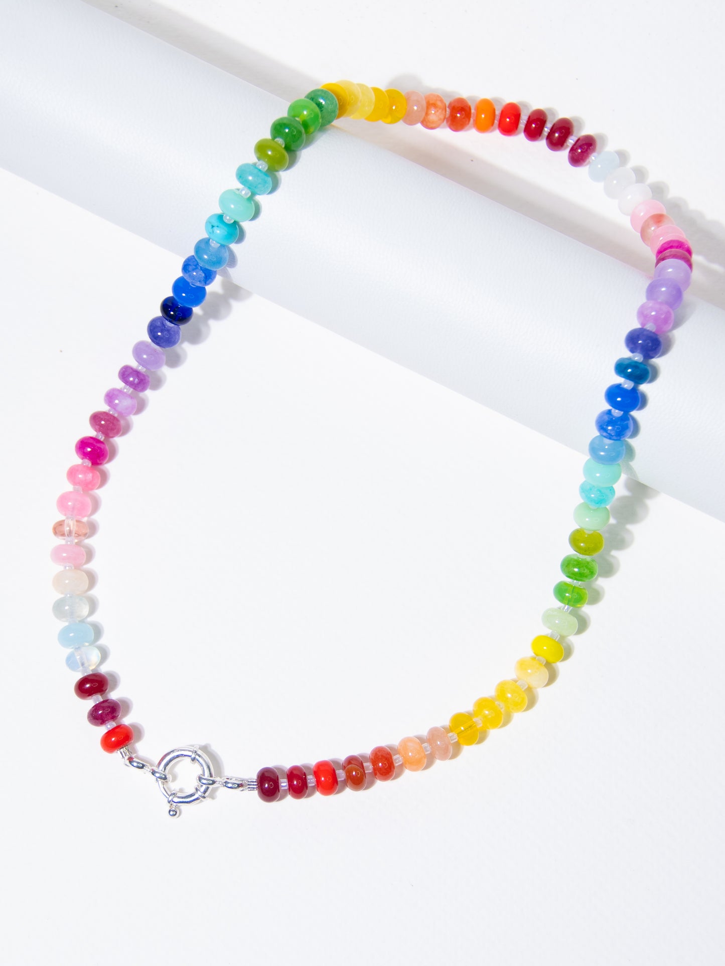 Rainbow Crystal Necklace 2