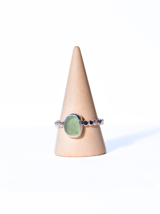 Sea Glass Ring (9.5)