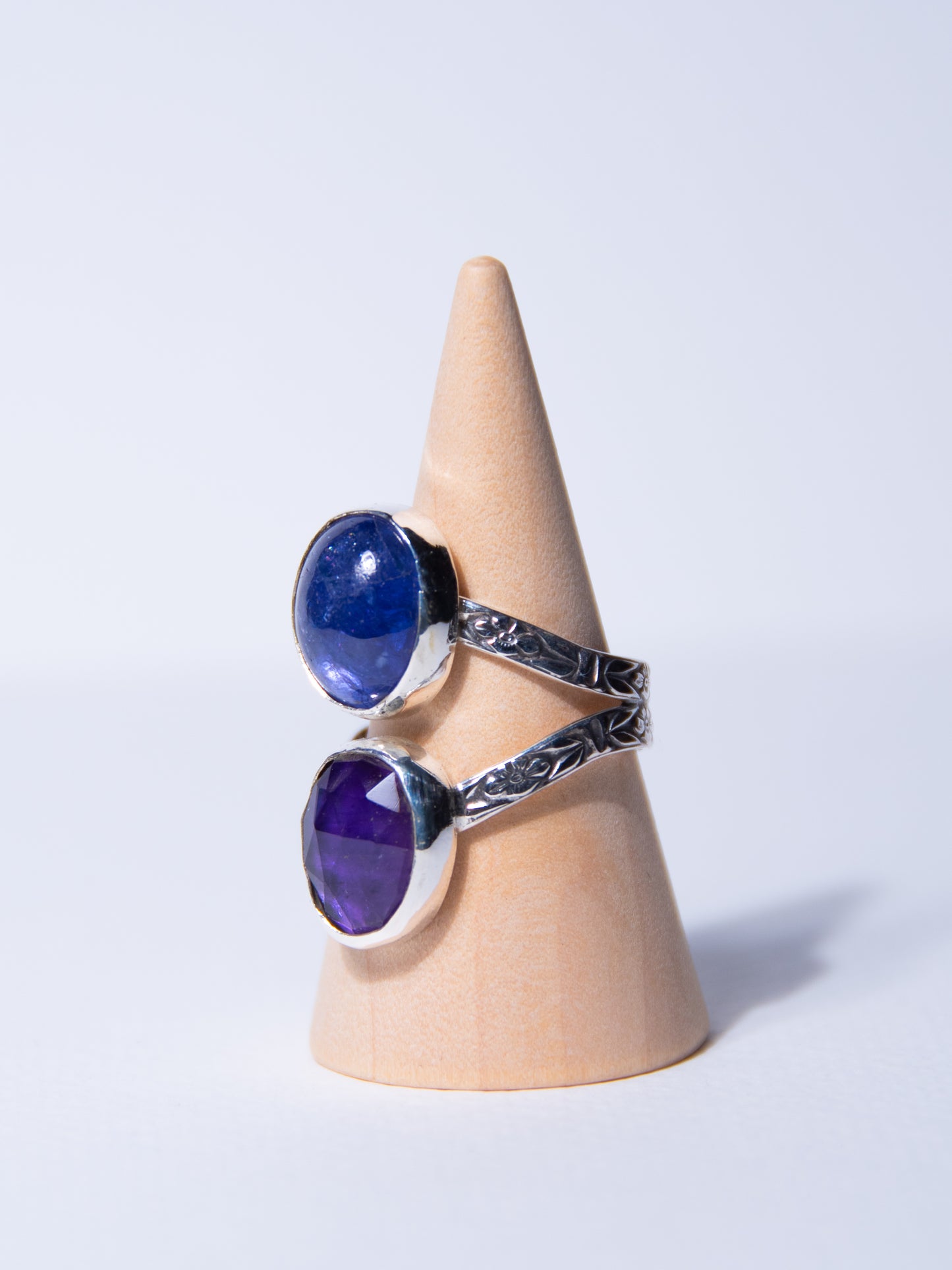 Amethyst x Tanzanite Ring (7.5)