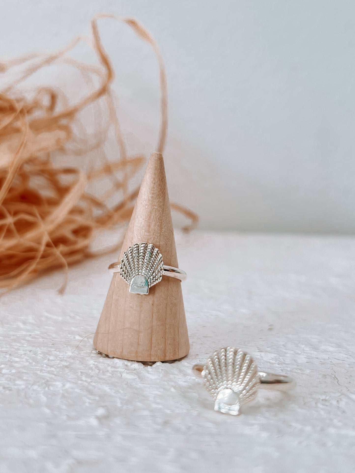 Silver Shell Ring