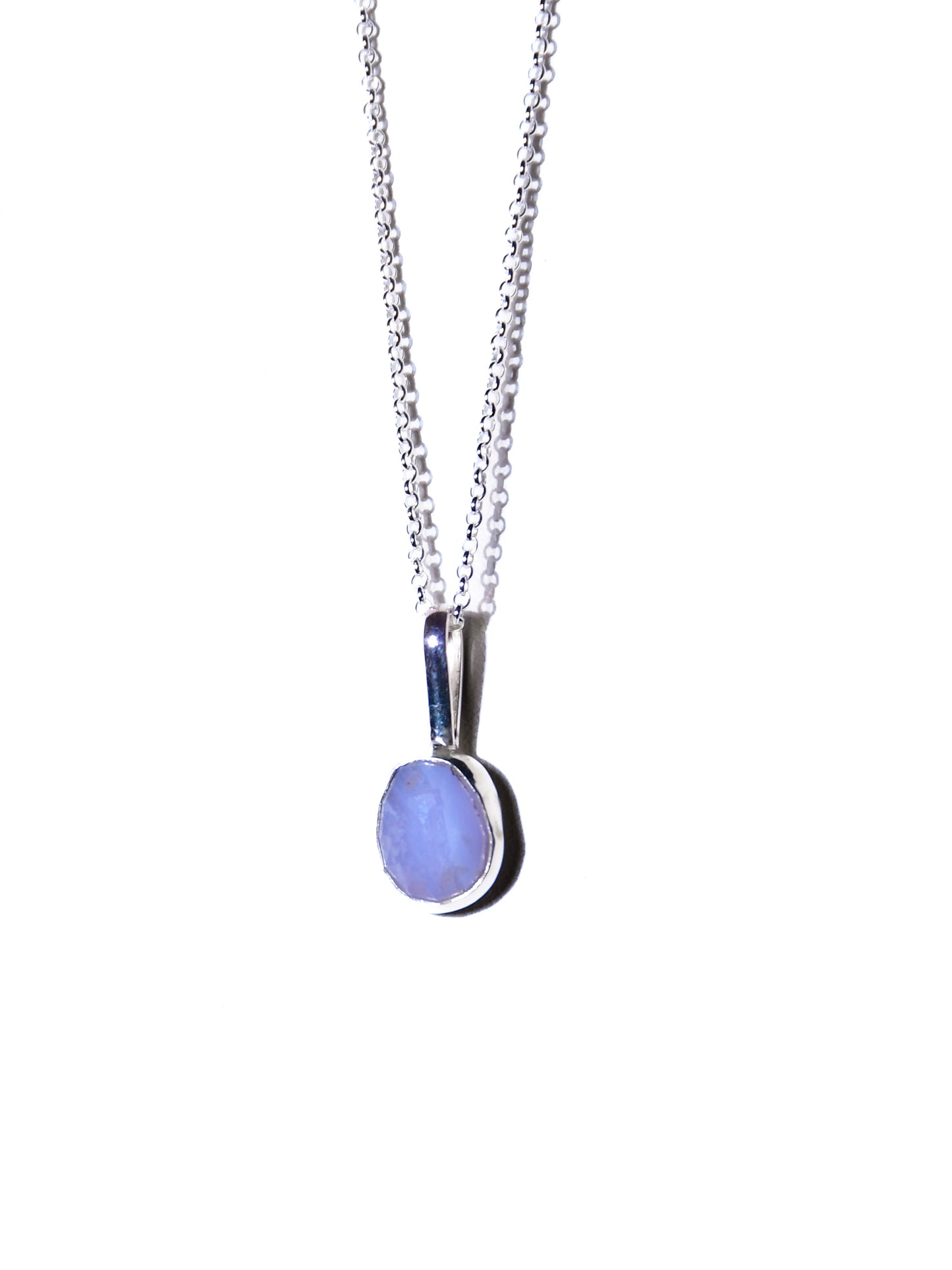 Blue Lace Agate Necklace