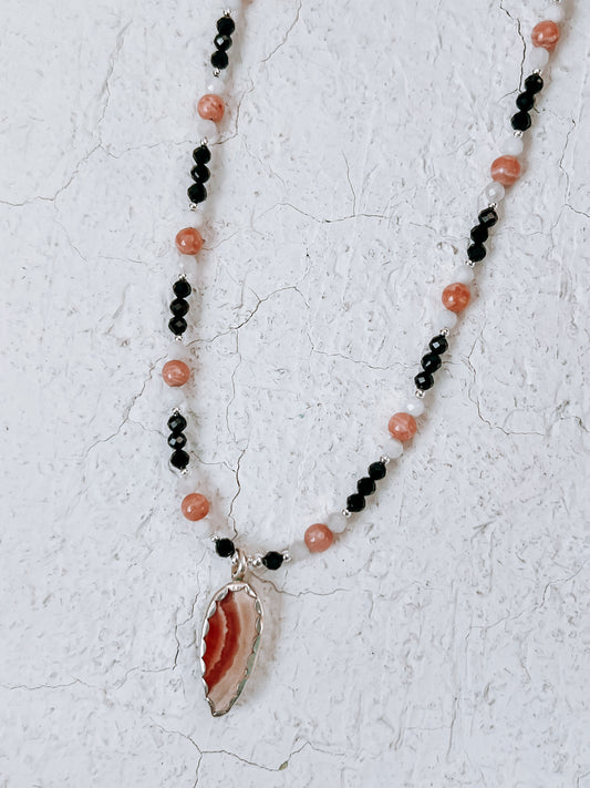 Rhodochrosite Necklace