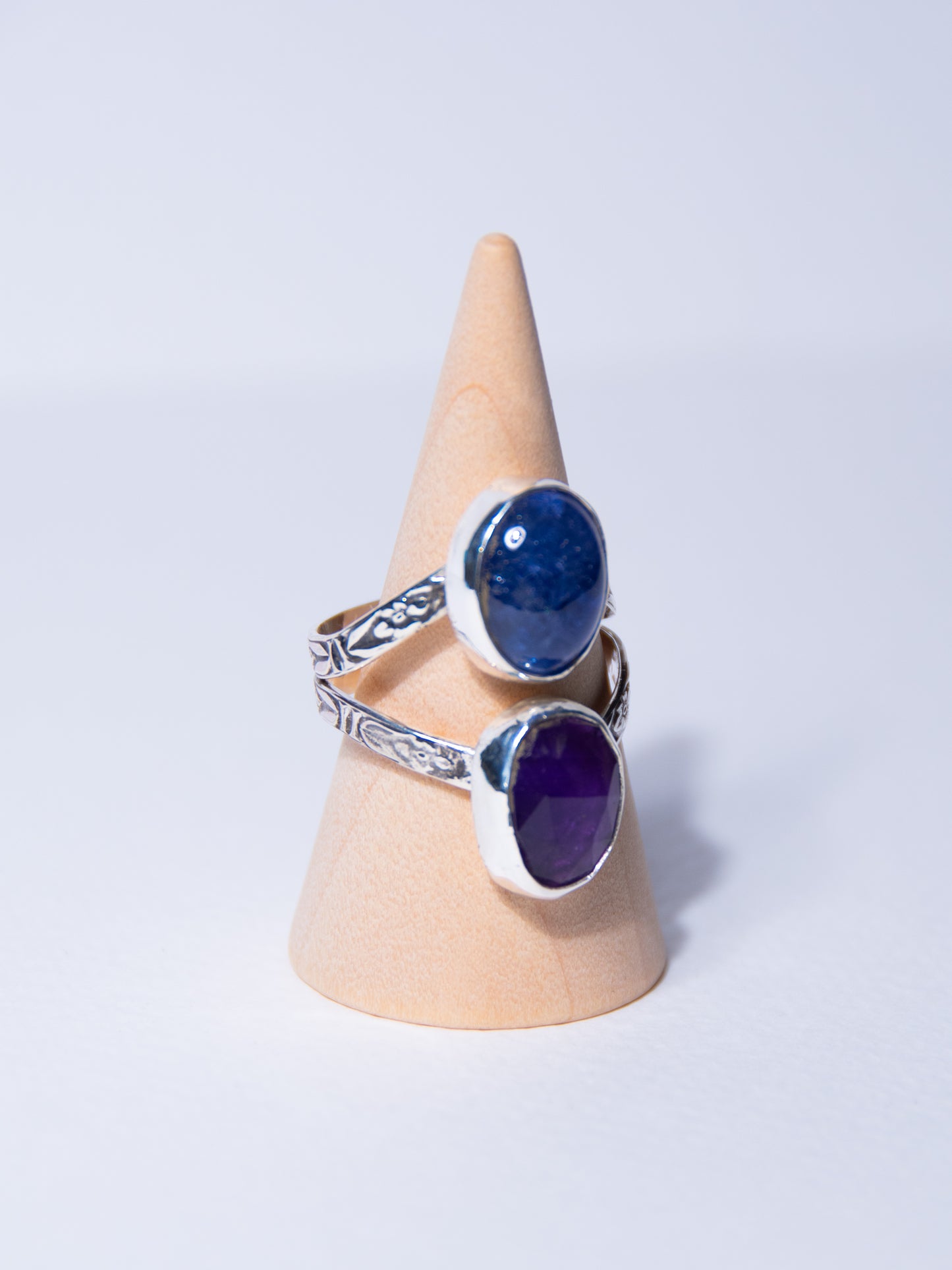 Amethyst x Tanzanite Ring (7.5)