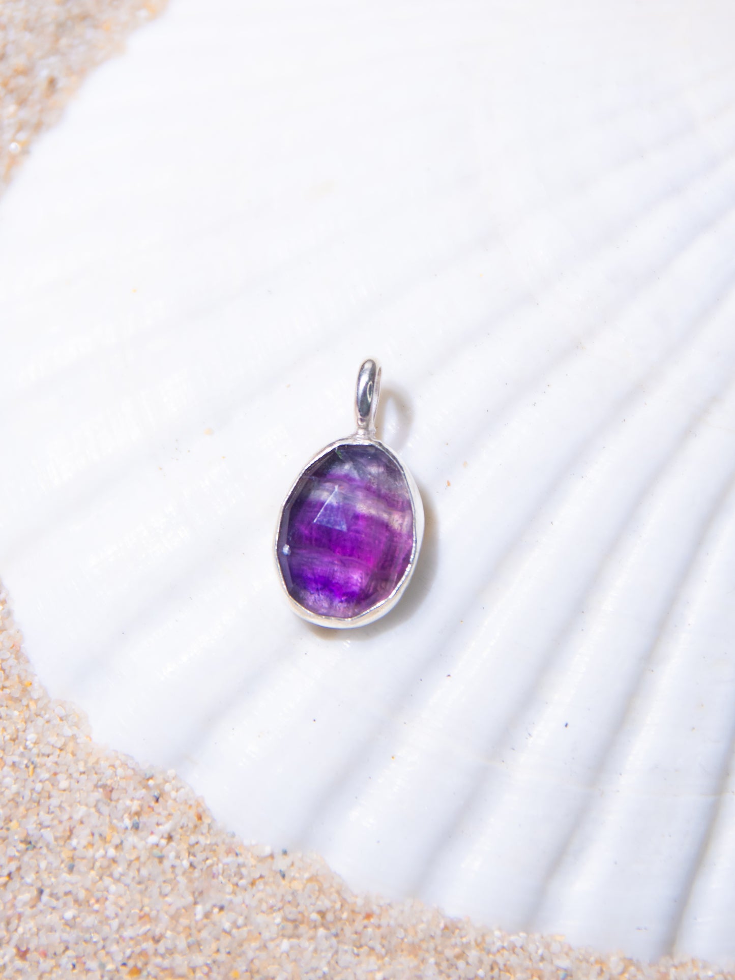 Fluorite Charm Pendant