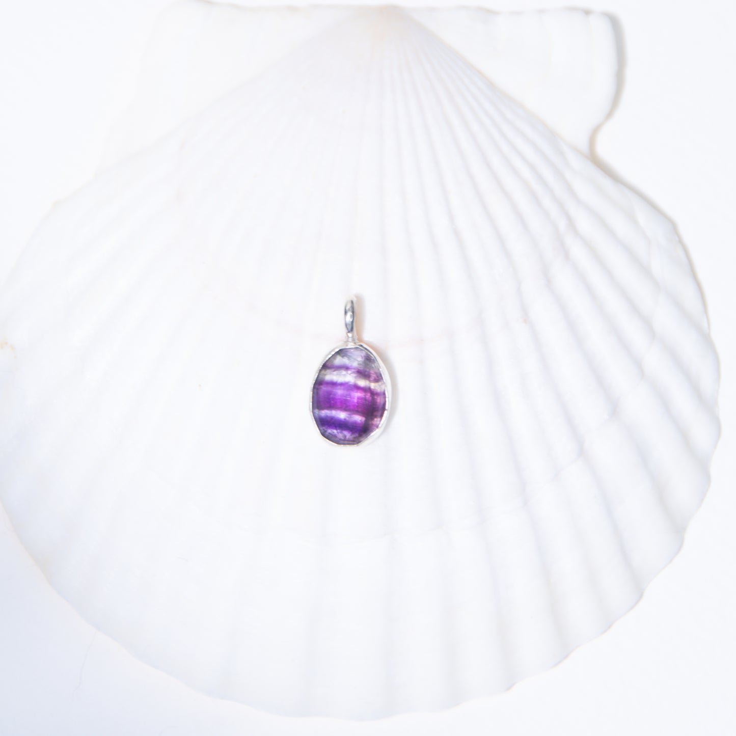 Fluorite Charm Pendant