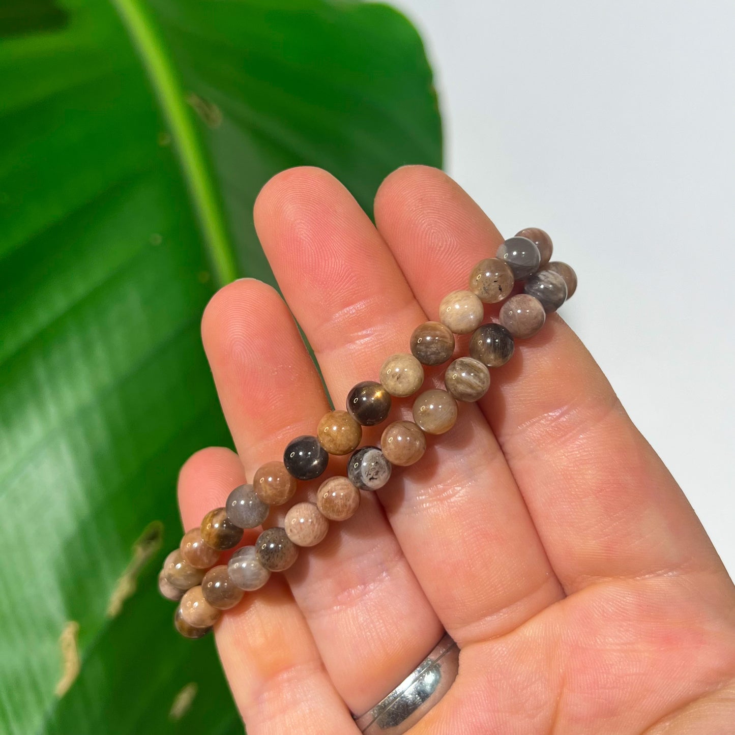 Black Moonstone Bracelet