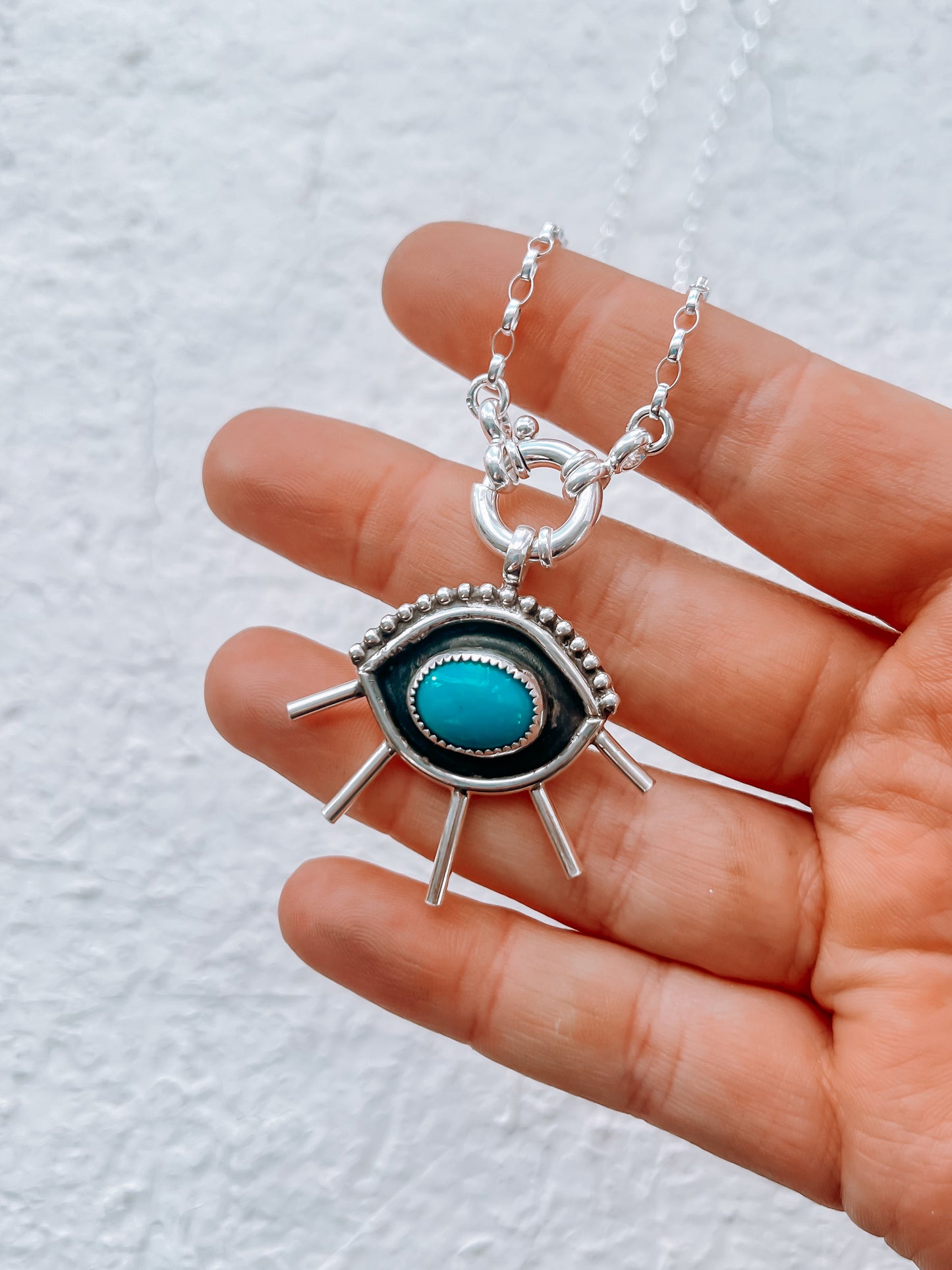 Turquoise Argus Necklace