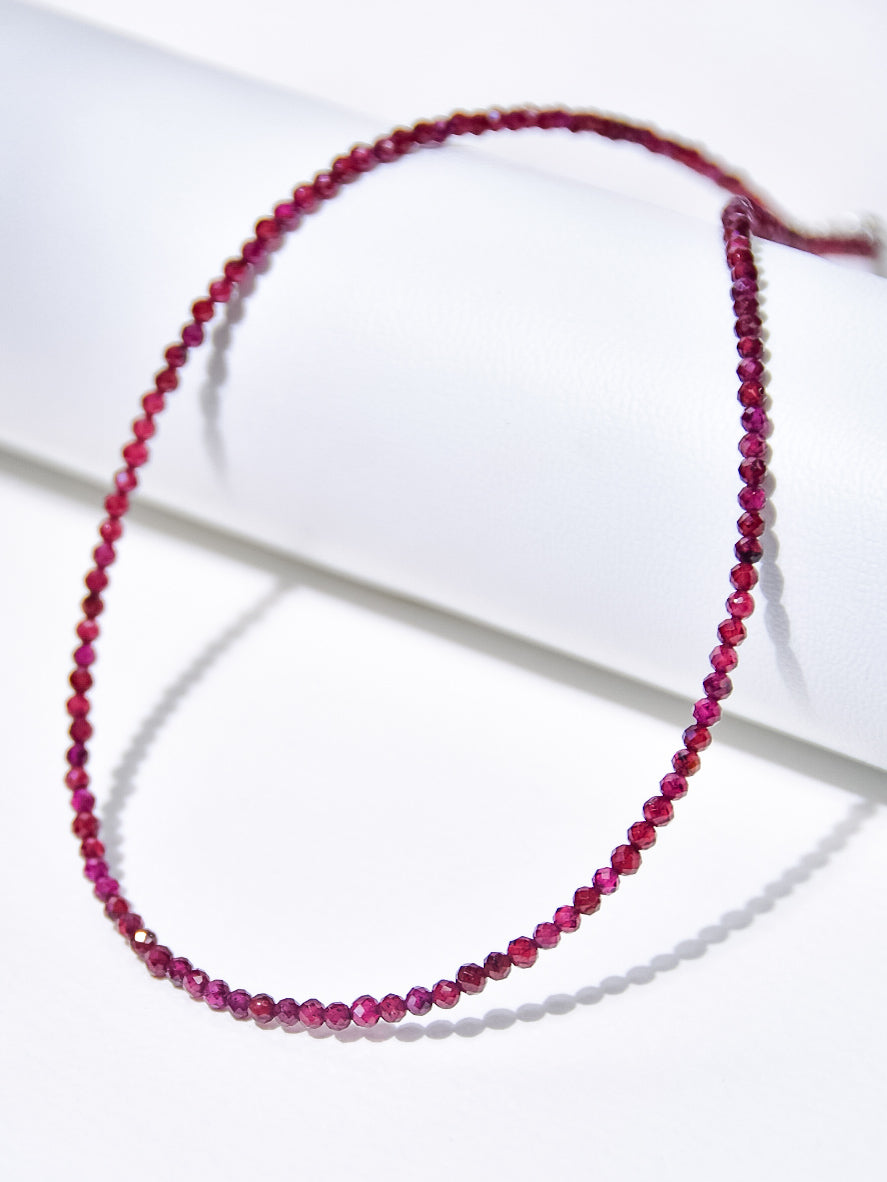 Garnet Choker Necklace