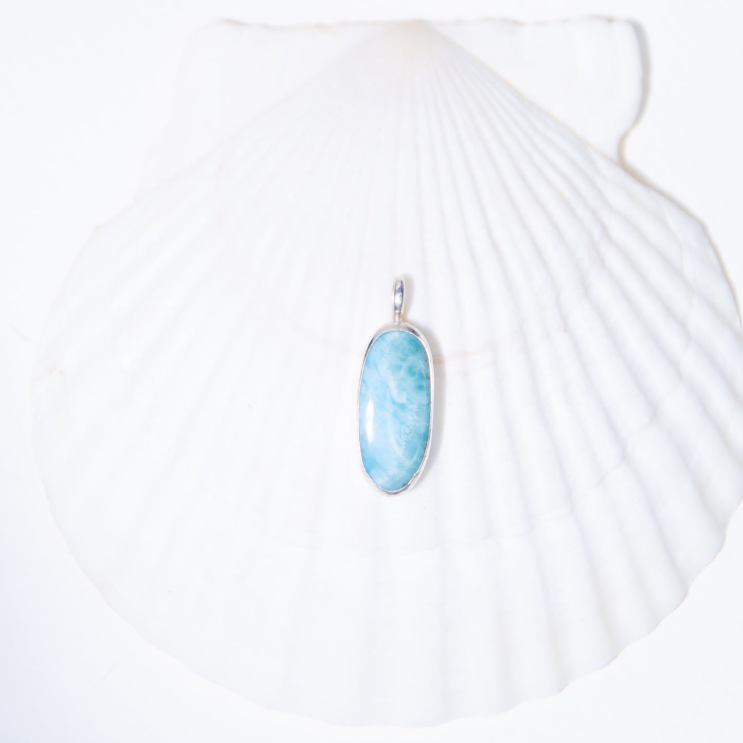 Larimar Charm Pendant