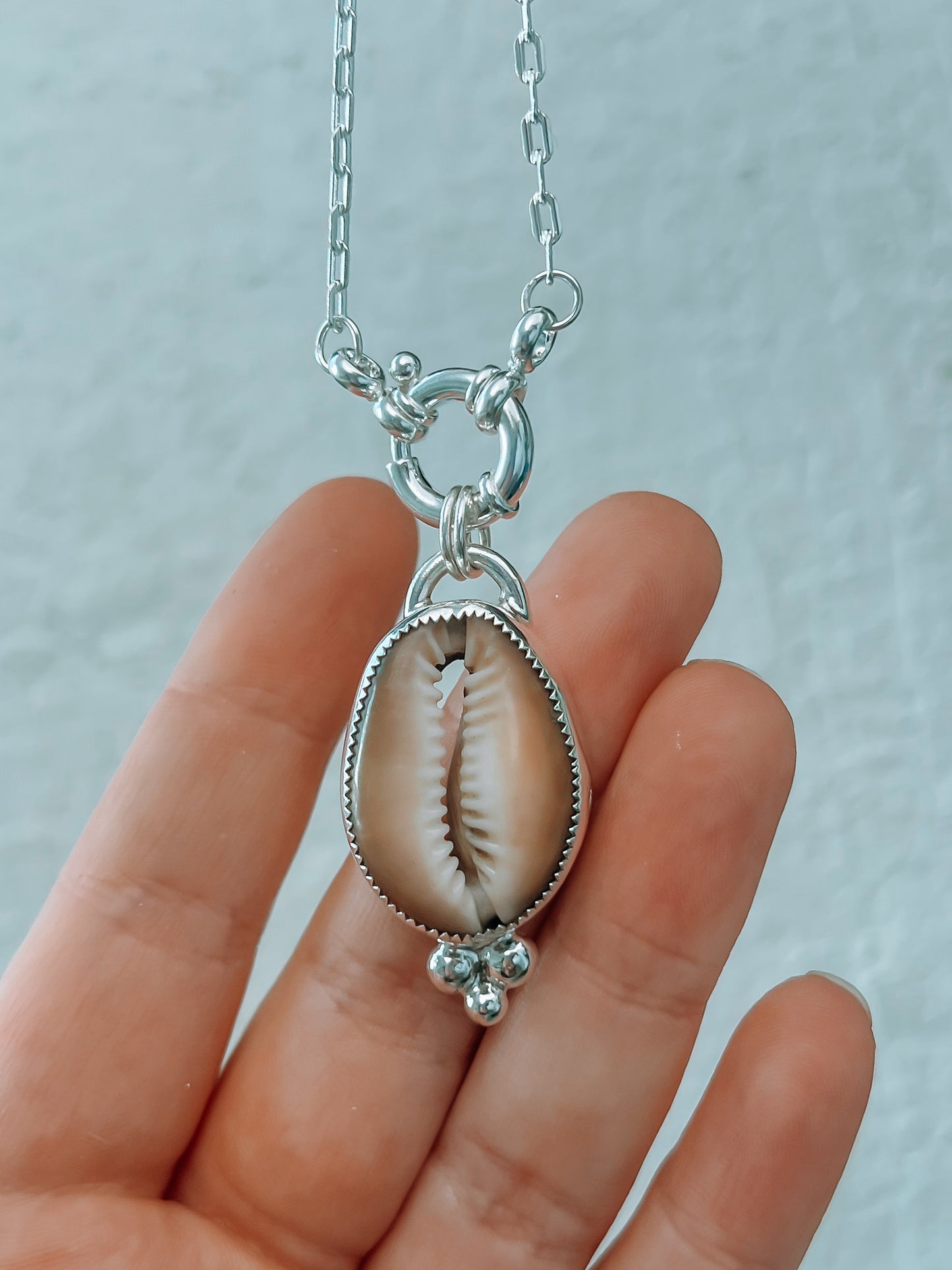 Natural Cowrie Shell Necklace